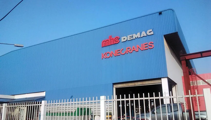 รับทำป้ายโรงงาน ป้าย Facade ติตตั้งป้ายอยุธยา นิคมอุตสาหกรรมไฮเทค
